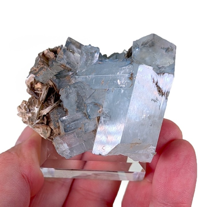 Aigue-marine, Gilgit, Pakistan, 77 grammes