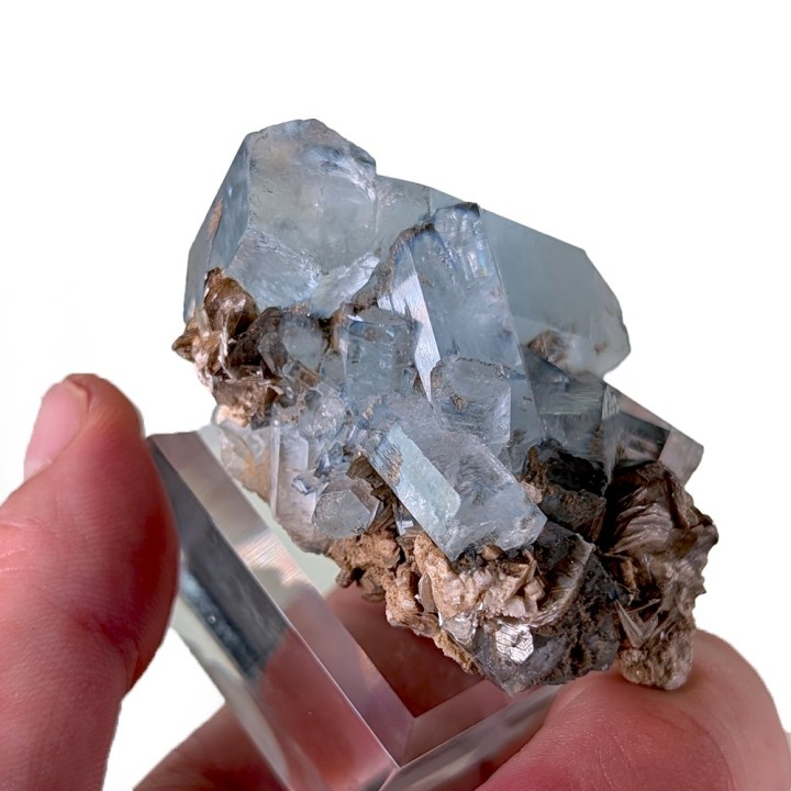 Aigue-marine, Gilgit, Pakistan, 77 grammes