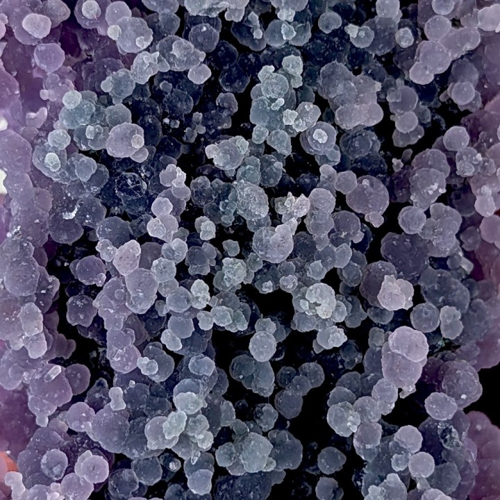Calcédoine (agate grappe), Mamuju, Indonésie, 250 grammes