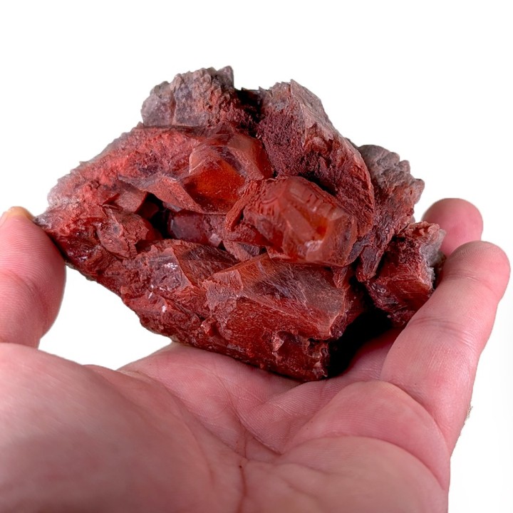 Red gypsum, Chelva, Spain, 223 grams