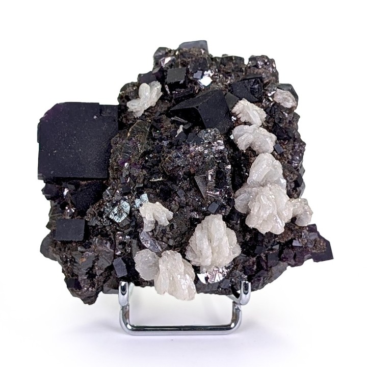Fluorite, galène, baryte, sphalérite, Elmwood, États-Unis, 287 grammes
