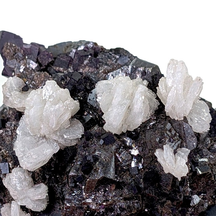 Fluorite, galène, baryte, sphalérite, Elmwood, États-Unis, 287 grammes