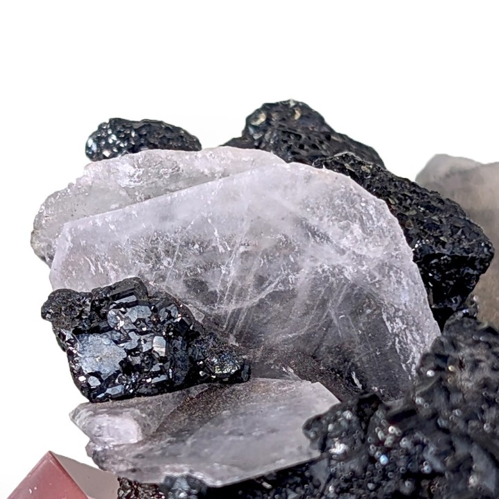 Tennantite, baryte, Julcani, Pérou, 114 grammes