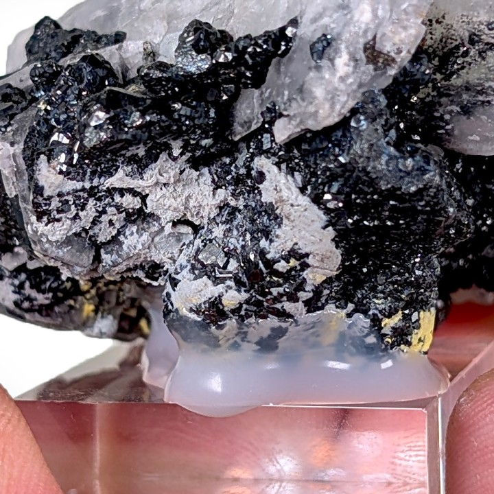 Tennantite, barite, Julcani, Peru, 114 grams