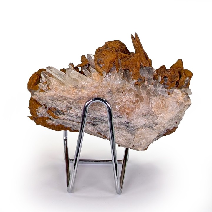 Siderite, quartz, Rivoirands sector, France, 298 grams