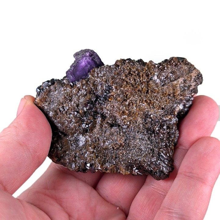 Sphalérite, fluorite, mine d'Elmwood, États-Unis, 200 grammes