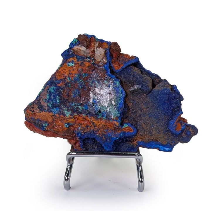 Azurite, Touissit-Bou Beker , Maroc, 62 grammes