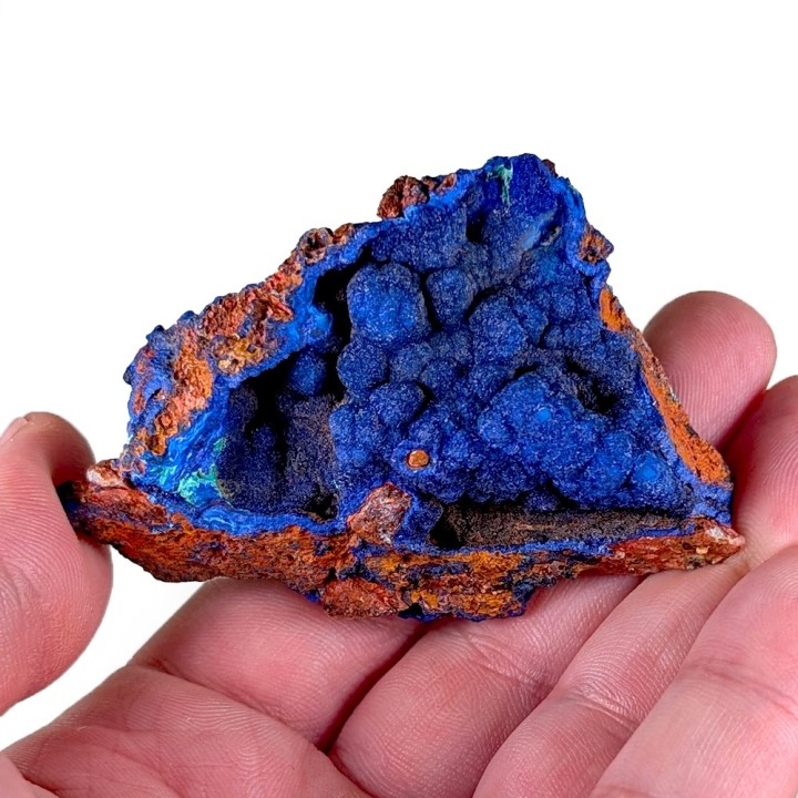 Azurite, Touissit-Bou Beker , Maroc, 62 grammes