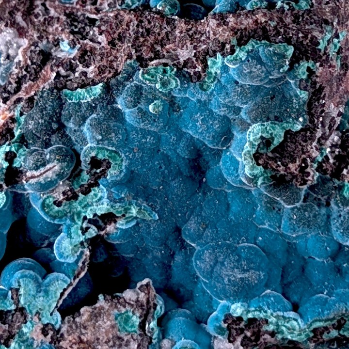 Rosasite, Mine d'Ojuela, Mexique, 60 grammes