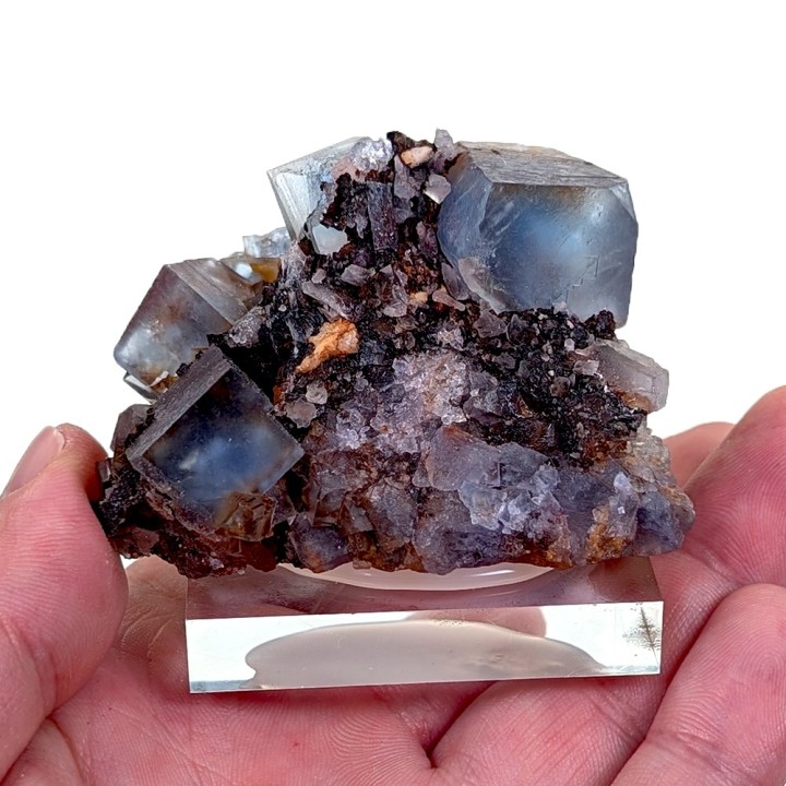 Fluorite, Hesselbach Mine, Germany, 146 grams
