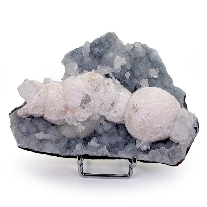 Okenite, Amyangabad, India, 216 grams