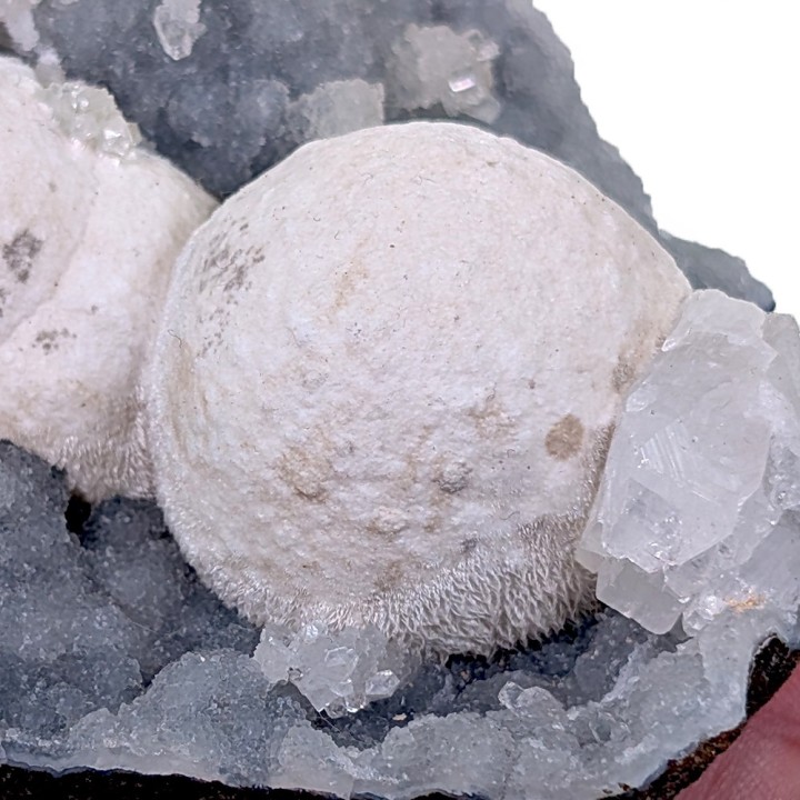 Okenite, Amyangabad, India, 216 grams