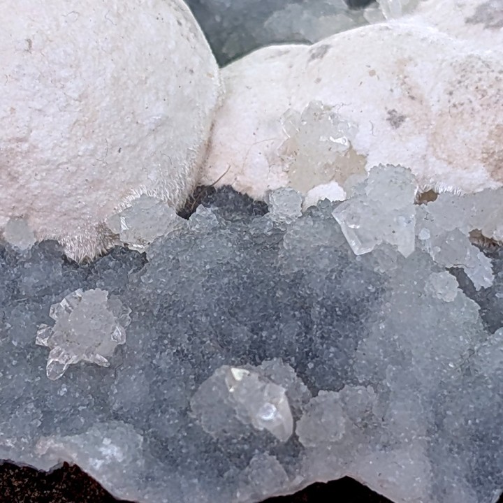 Okenite, Amyangabad, India, 216 grams