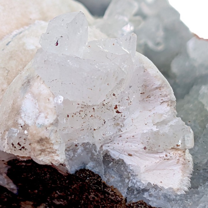 Okenite, Amyangabad, India, 216 grams