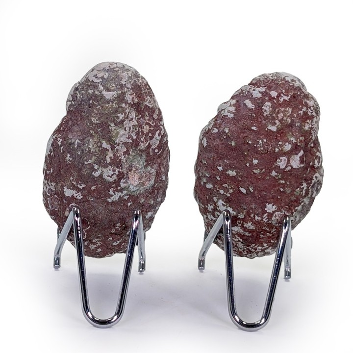 Lithophyse (paire), Massif de l'Esterel, France, 130 grammes