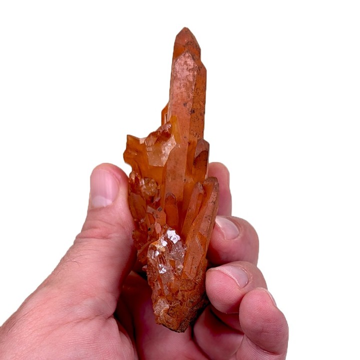 Quartz mandarine, Minas Gerais, Brésil, 103 grammes