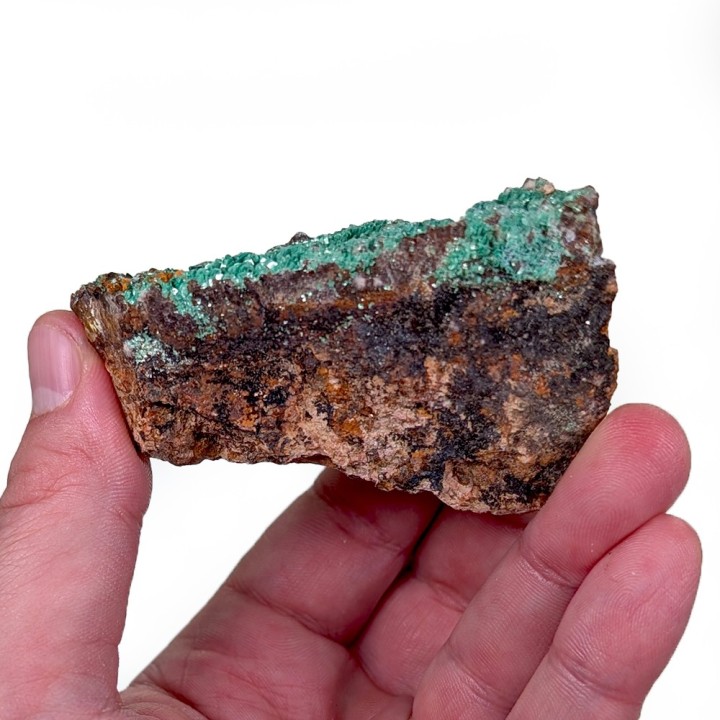 Torbernite, Les Bois Noirs, France, 170 grams