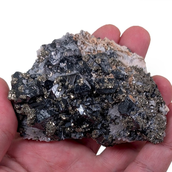 Tetrahedrite, pyrite, Cavnic Mine, Romania, 177 grams