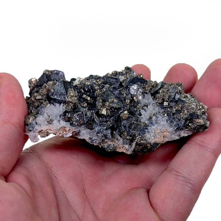 Tétrahédrite, pyrite, Mine de Cavnic, Roumanie, 177 grammes