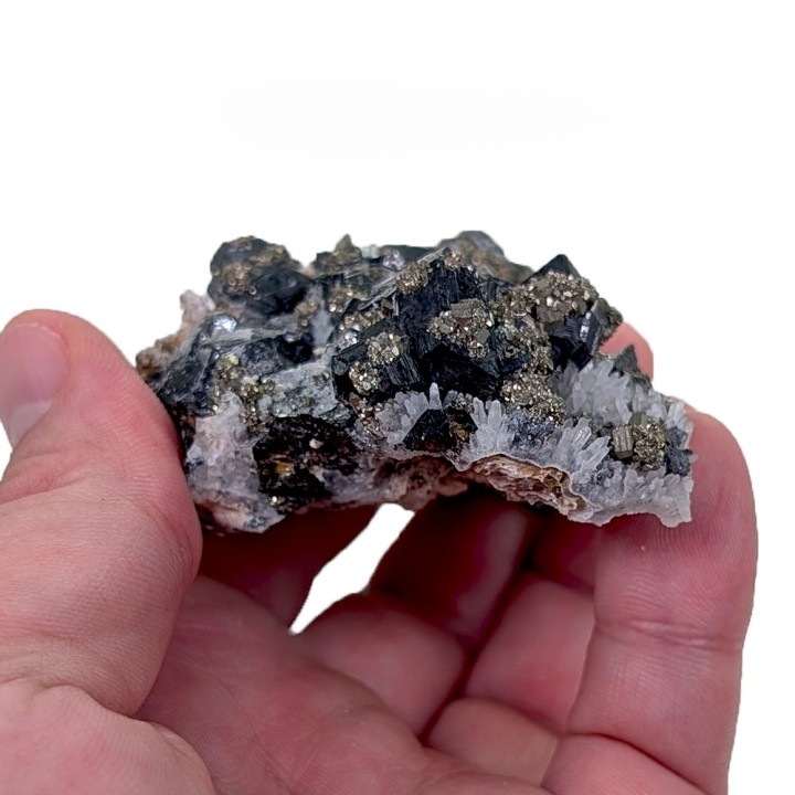 Tétrahédrite, pyrite, Mine de Cavnic, Roumanie, 177 grammes