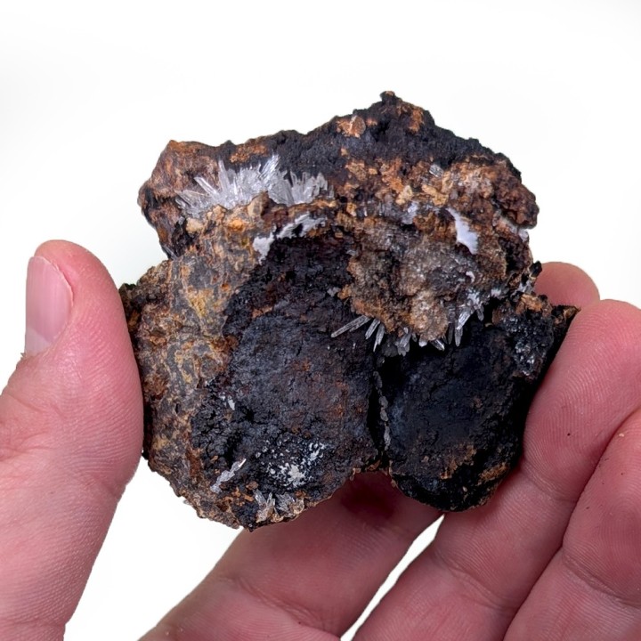 Aragonite, calcite, Gergovie, France, 80 grammes