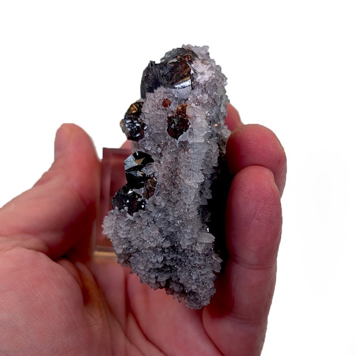 Sphalérite, quartz, Shuikoushan, Chine, 111 grammes