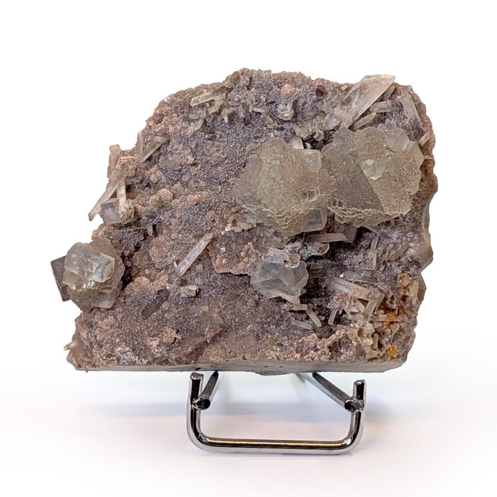 Fluorite, quartz, Hunan, Chine, 111 grammes