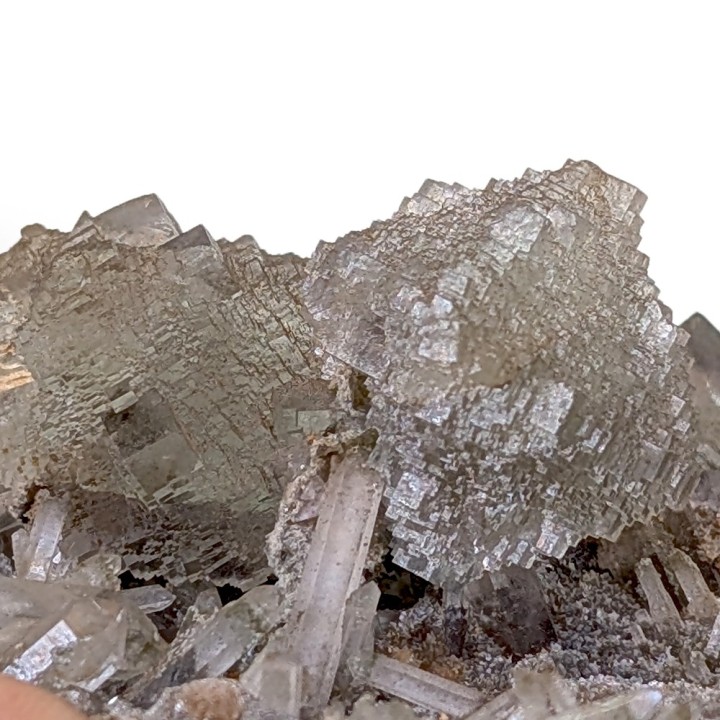 Fluorite, quartz, Hunan, Chine, 111 grammes