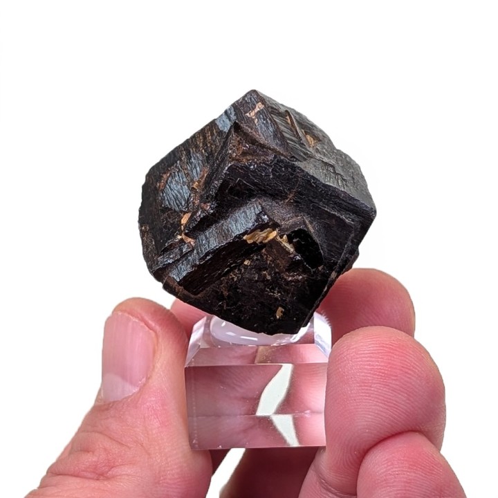 Goethite psm pyrite, La Morte, France, 53 grammes