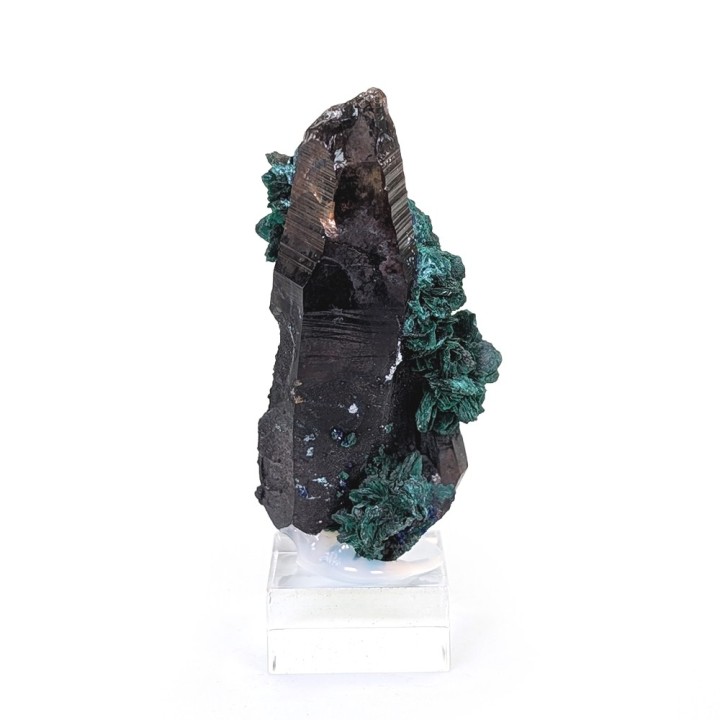 Malachite, quartz, M'SSici, Maroc, 28 grammes