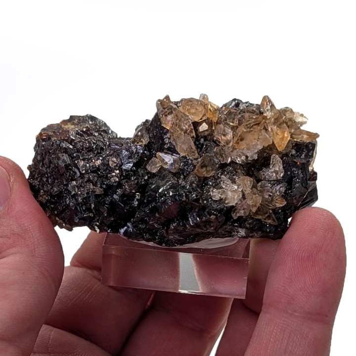 Sphalérite, calcite, mine d'Elmwood, États-Unis, 112 grammes