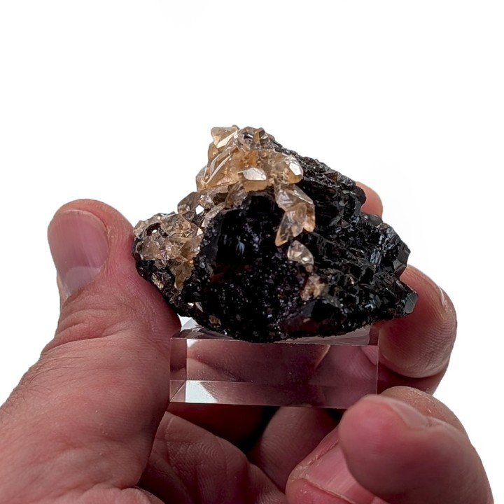Sphalerite, calcite, Elmwood mine, United States, 112 grams
