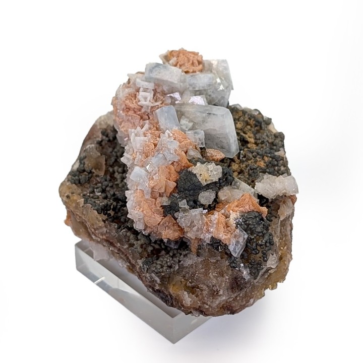 Baryte, fluorite, Moscona Mine, Spain, 260 grams