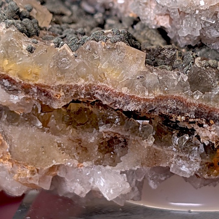 Baryte, fluorite, Moscona Mine, Spain, 260 grams
