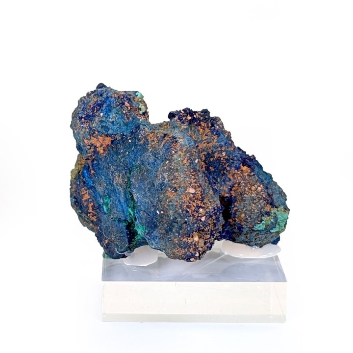 Azurite, cuprite, malachite, Mine de Chessy, France, 83 grammes