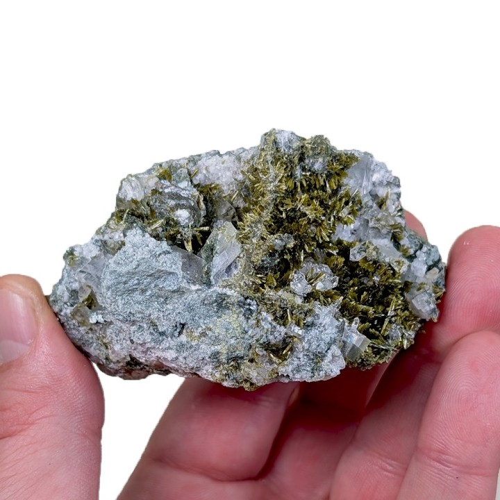 Epidote, Le Cornillon, France, 131 grams