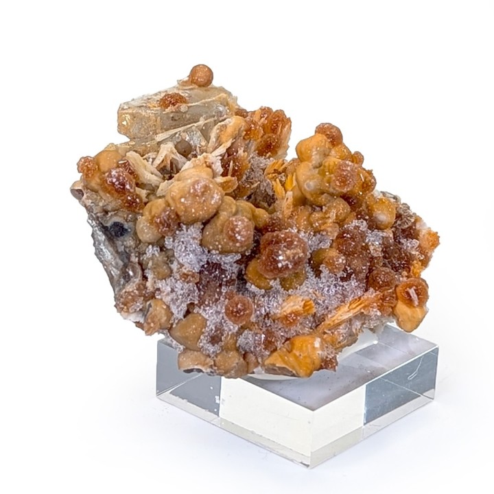 Smithsonite, fluorite, célestine, Hammam-Zriba, Tunisie, 71 grammes