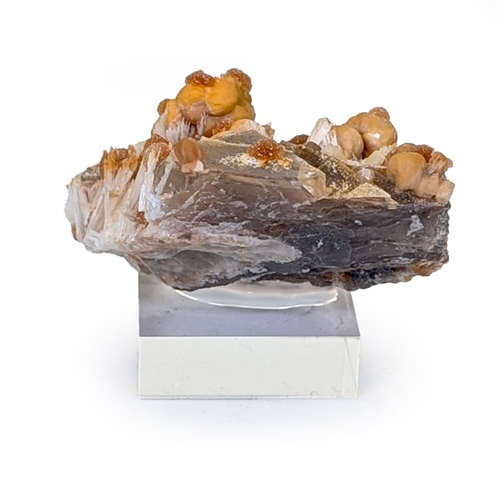 Smithsonite, fluorite, celestine, Hammam-Zriba, Tunisia, 71 grams