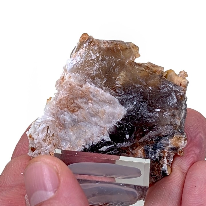 Smithsonite, fluorite, célestine, Hammam-Zriba, Tunisie, 71 grammes