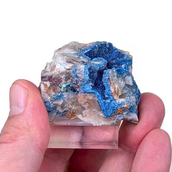 Shattuckite, Kandesei, Namibia, 76 grams