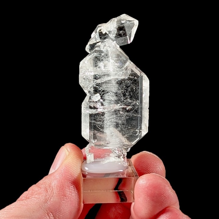 Quartz à âme, Tole, Pakistan, 5,5 cm