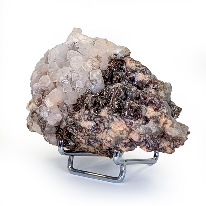 Calcite, barite, pyrite, Oumjrane, Morocco, 231 grams