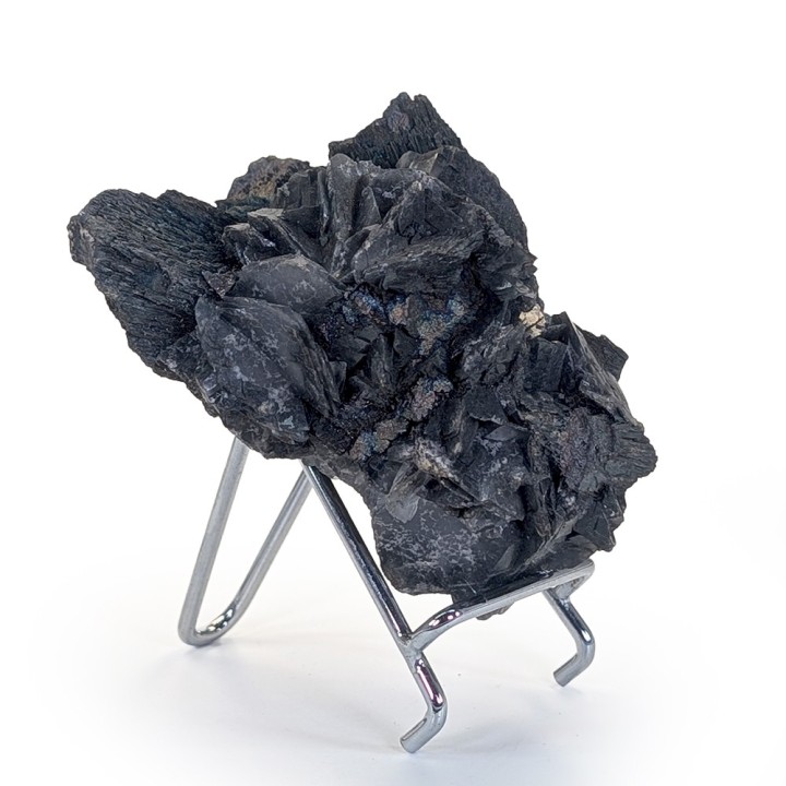 Berthiérite, calcite, Mine Herja, Roumanie, 305 grammes