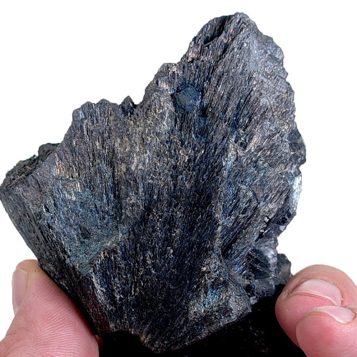 Berthiérite, calcite, Mine Herja, Roumanie, 305 grammes