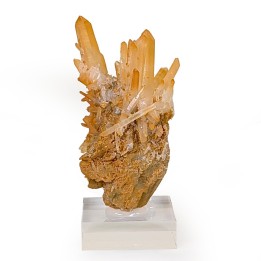 Quartz, sidérite, Mine Mésage, France, 45 grammes