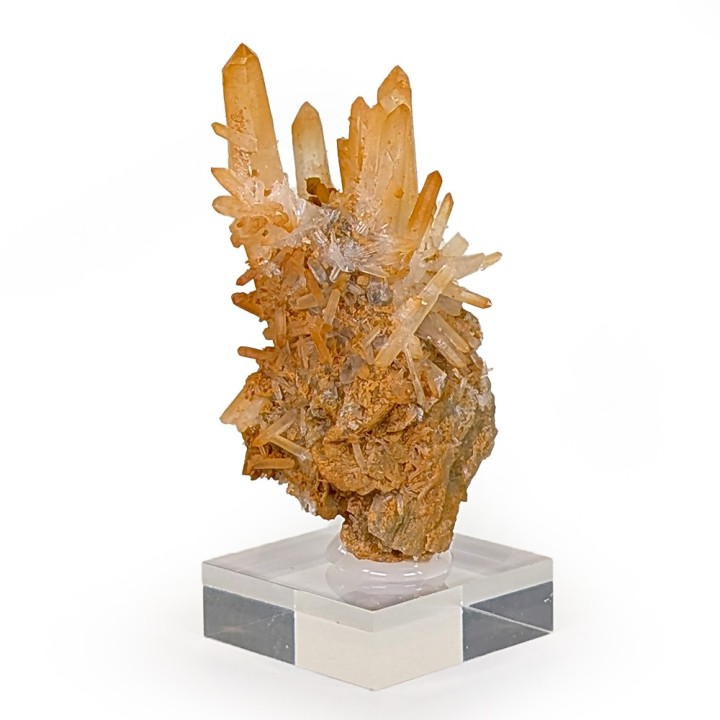 Quartz, sidérite, Mine Mésage, France, 45 grammes