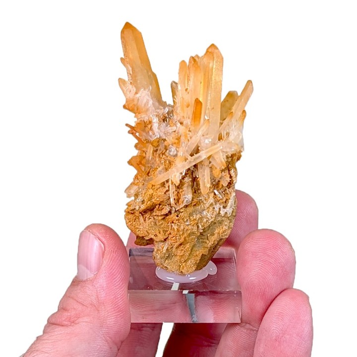 Quartz, sidérite, Mine Mésage, France, 45 grammes