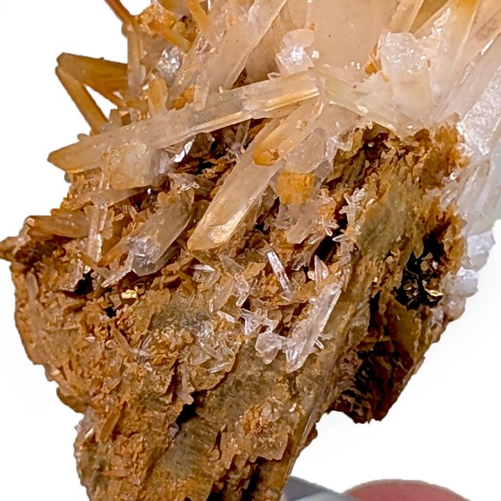 Quartz, sidérite, Mine Mésage, France, 45 grammes