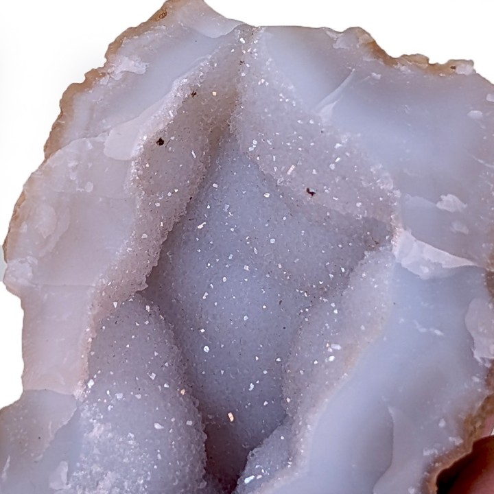Calcédoine, quartz, Brésil, 102 grammes