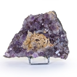 Améthyste, baryte, Minas Gerais, Brésil, 210 grammes